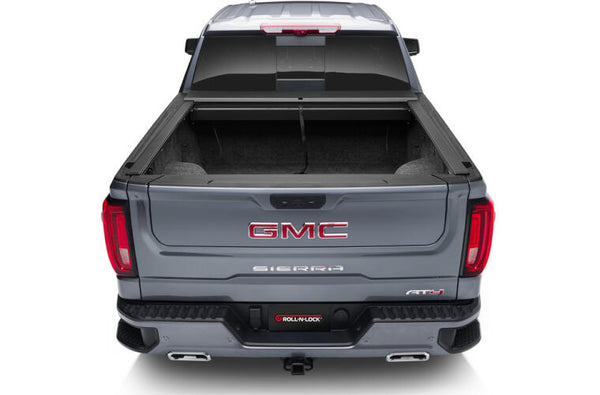 Roll-N-Lock M-Series 2019 + Chevy  GMC Silverado Sierra 5ft 8in Retractable Bed Cover