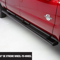 Go Rhino - 660104B - 6in OE Xtreme Wheel-to-Wheel SideSteps - 104in Long - Black Powder Coat -Bars Only