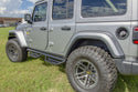 2018-25 Jeep Wrangler JLU N-Fab Podium LG Step Textured Black 4 Door