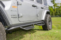 2018-25 Jeep Wrangler JLU N-Fab Podium LG Step Textured Black 4 Door