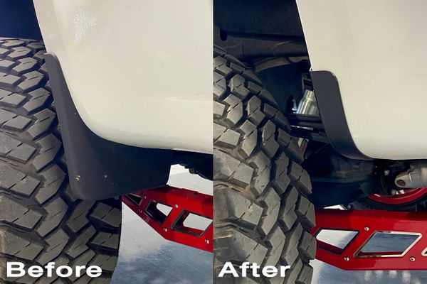 2019-25 Chevy Silverado 1500 McGaughys Mud Flap Delete Kit